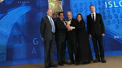 Entrega del Premio BID Quality. Ginebra - Suiza 2017