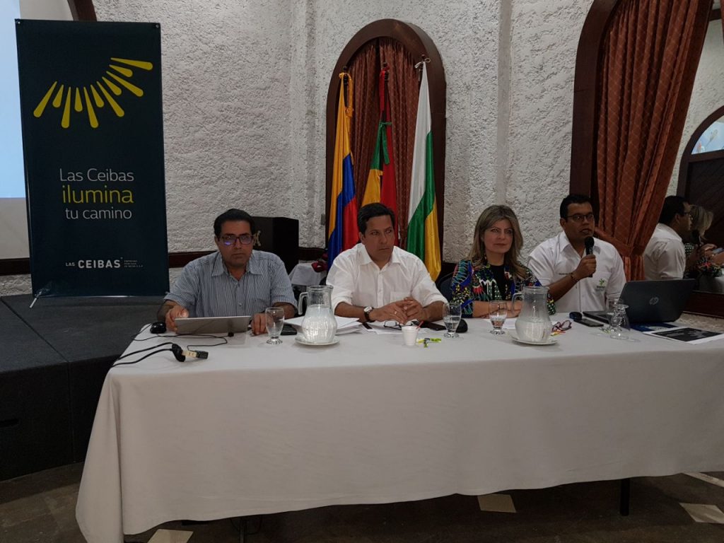 Rueda de prensa medios de comunicación sobre el modelo de transición en alumbrado